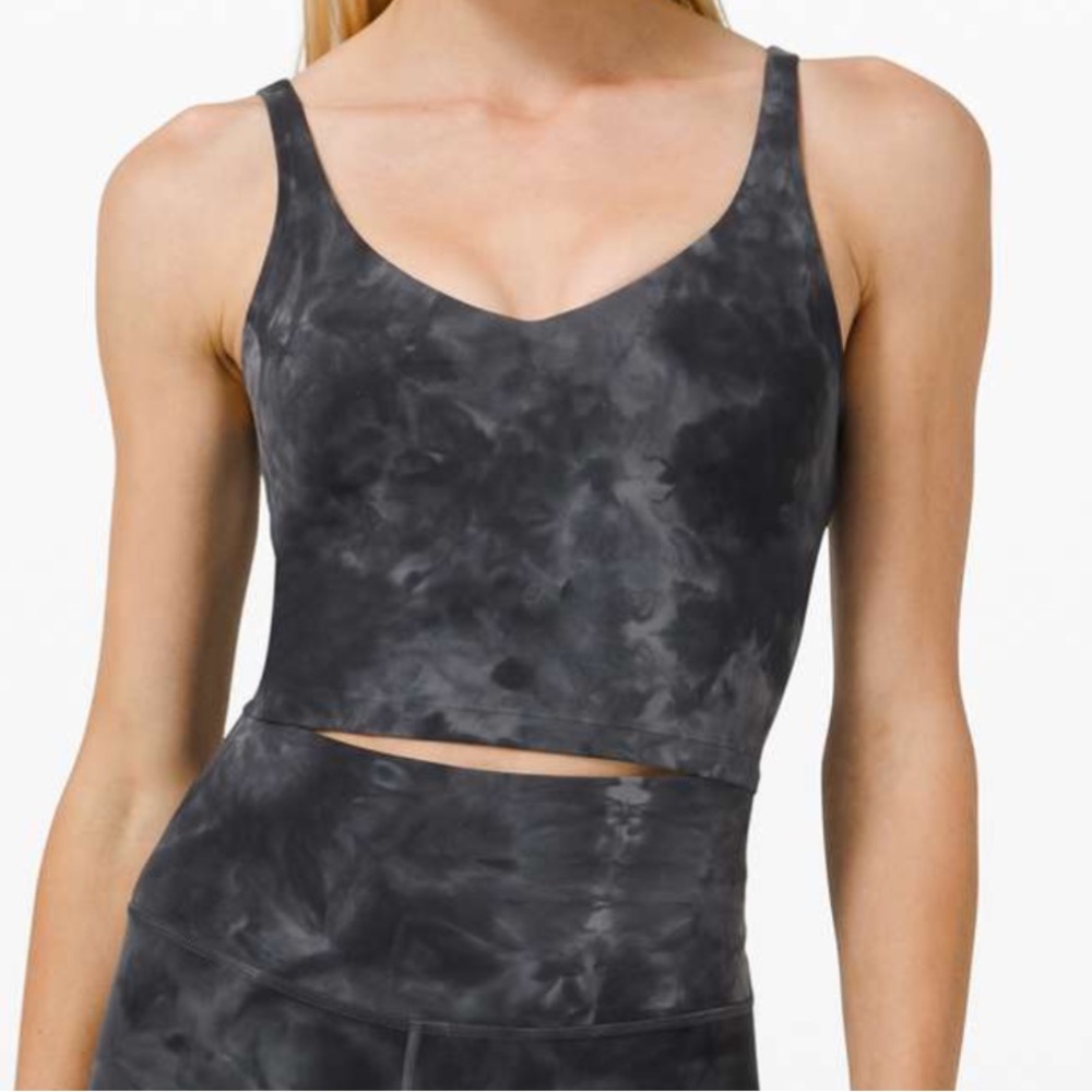 Lululemon Align Tank Diamond Dye Pitch Grey Graphite Grey